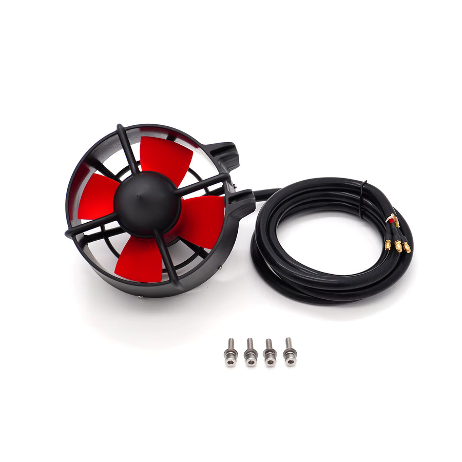 YSIDO 4-Blatt-Propellerblätter Unterwasser-Thruster Bürnenloser Motor, Zubehör, Schwarz - Bild 1