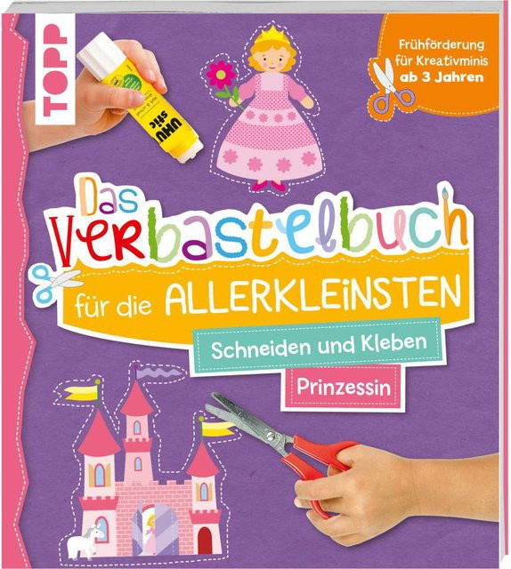 TOPP Kreativ Verbastelbuch Prinzessin ab 3 Jahren - Bild 1