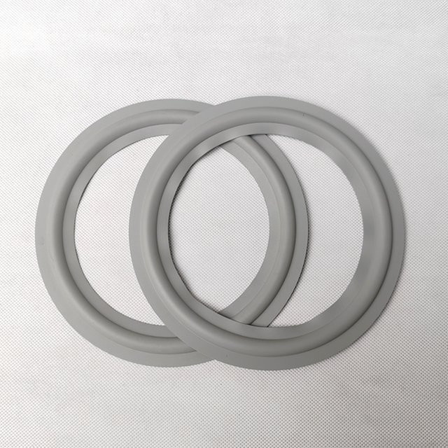 2 Stück B&W Ersatz Gummikanten für 7 Zoll Lautsprecher Surround Reparatur Set in Grau - Bild 1