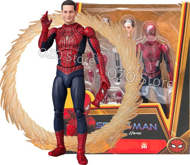 Bandai Mafex No Way Home Spider Man, Actionfigure, Einzelfigur - Bild 1
