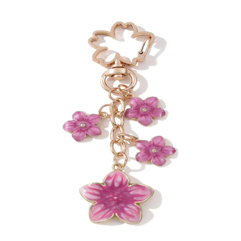 NXQXN Charms Bunte Blume Emaille, Messing, Unisex - Bild 2