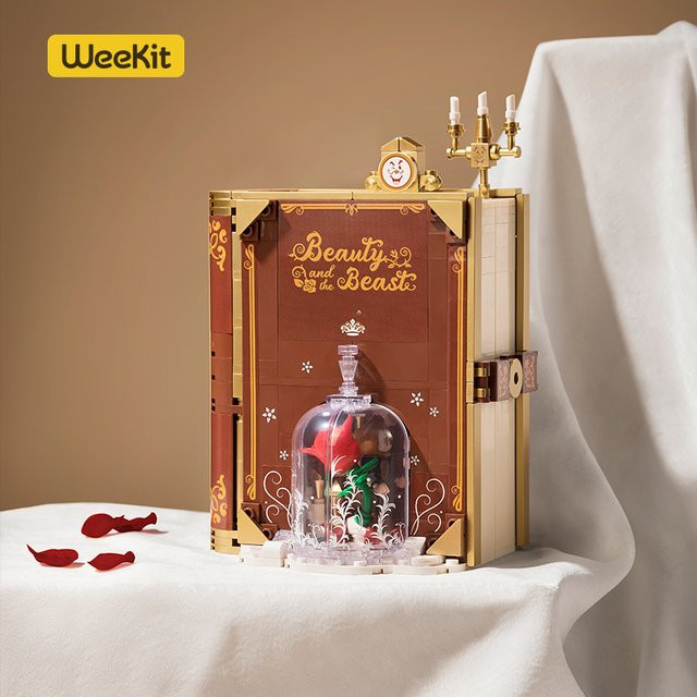 Weekit Märchenbuch Serie Fantasy Bausteine mit Prinzessin und Meerjungfrau als kreatives Spielzeug aus Kunststoff - Bild 1