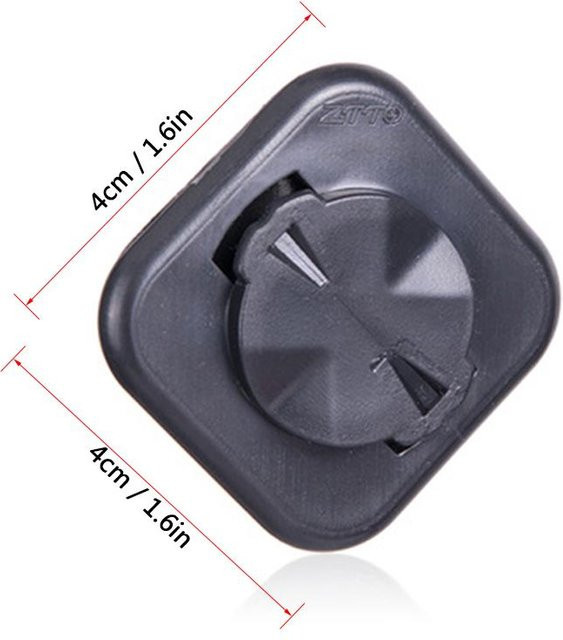 Garmin MTB-Rennrad-Fahrradcomputer-Adapter mit Extended Phone Seat Holder Typ 3 in Schwarz - Bild 1