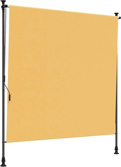 vidaXL Outdoor Rollo in Sand, B: 100 cm, H: 270 cm - Bild 1