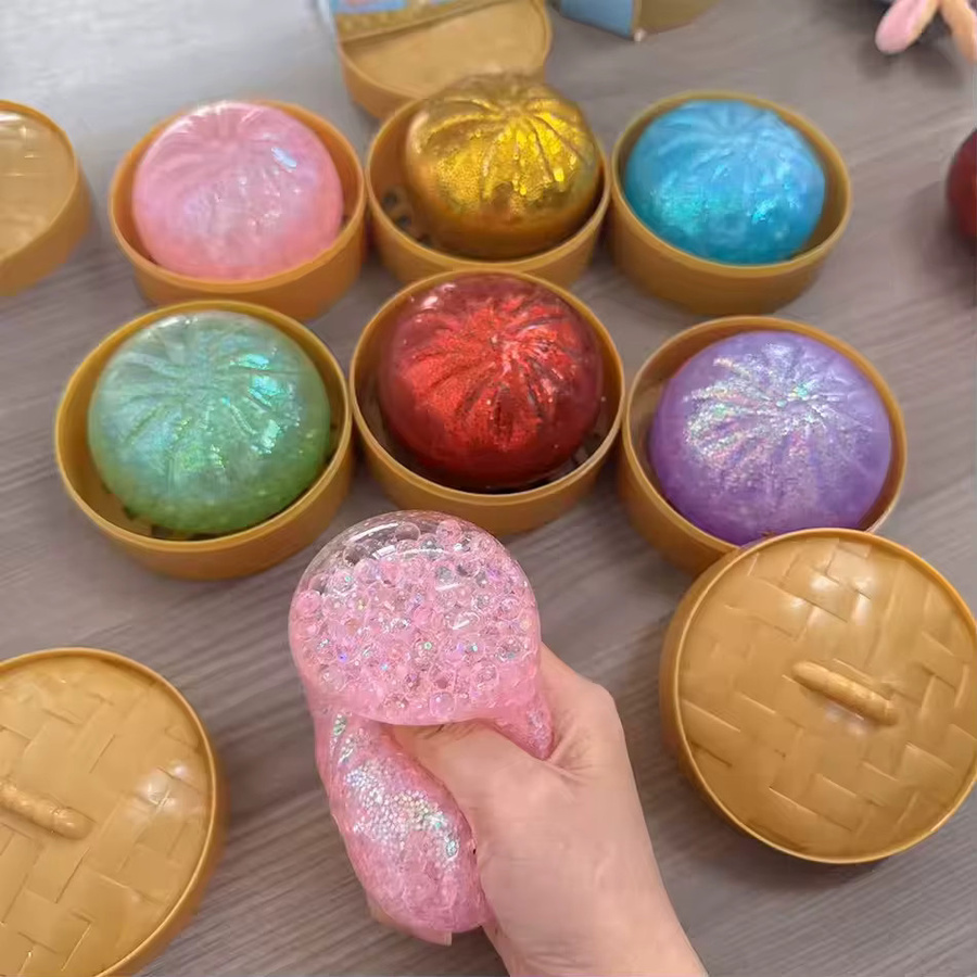 Bandai Riesen-Knödel-Quetschspielzeuge, 18-teiliges Set, multicolor - Bild 4