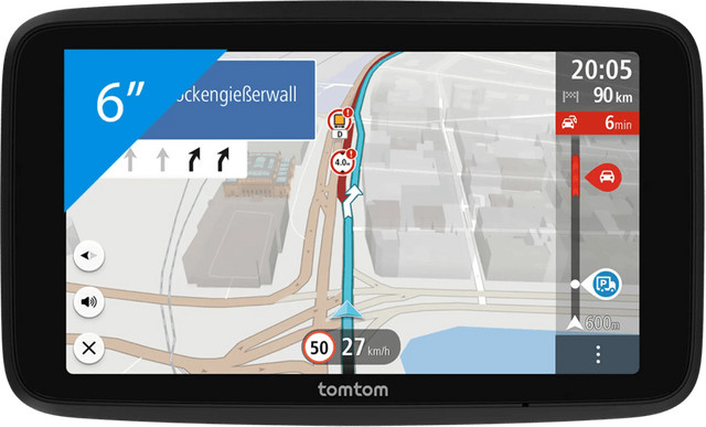 TomTom GO Professional 6 Navigationsgerät Europa in Schwarz mit Bluetooth - Bild 1