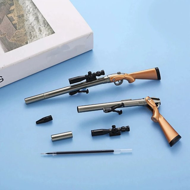 Kreativer Scharfschützengewehr-Modell-Stift aus Metall für Erwachsene - Bild 1