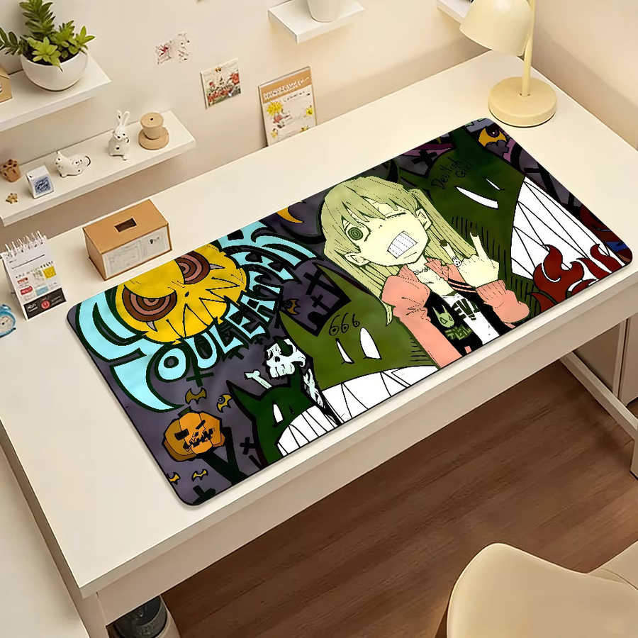 Soul Eater Mauspad für Büro und Gaming, rutschfest und wasserdicht, multicolour - Bild 3