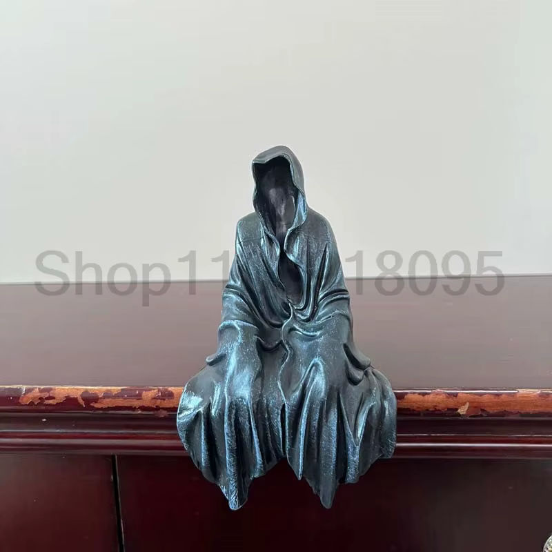 Bandai Nazgul Ringwraith Mini Figur Horror Action Figur aus Kunstharz in Schwarz als Desktop Dekoration und Sammlerstück - Bild 5