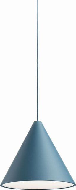Flos String Light Cone Touch Dim Pendelleuchte in Blau aus Aluminium und Polycarbonat - Bild 1