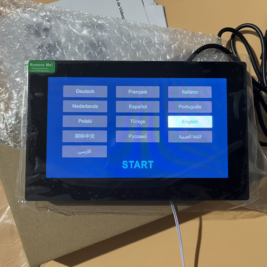 Tuya Smart Video-Gegensprechanlage 2-Draht-System in Schwarz mit optionalem 7 oder 10 Zoll LCD-Display - Bild 2