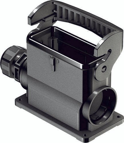 HARTING Sockelgehäuse aus Kunststoff in Schwarz, Artikelnummer 19 43 116 0252 - Bild 1