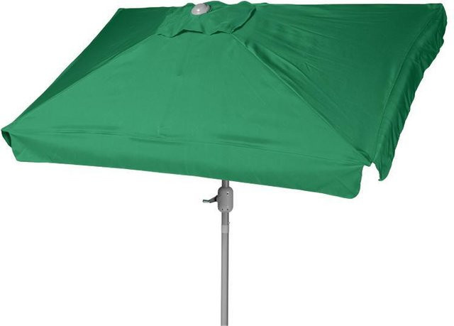 Merxx Sonnenschirm in Grün mit Polyesterbespannung, B/T/H: 160 x 237 x 230 cm - Bild 1