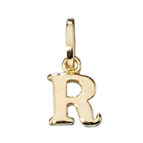 Colfem Anhänger Buchstabe R, 333 Gelbgold, Unisex - Bild 1