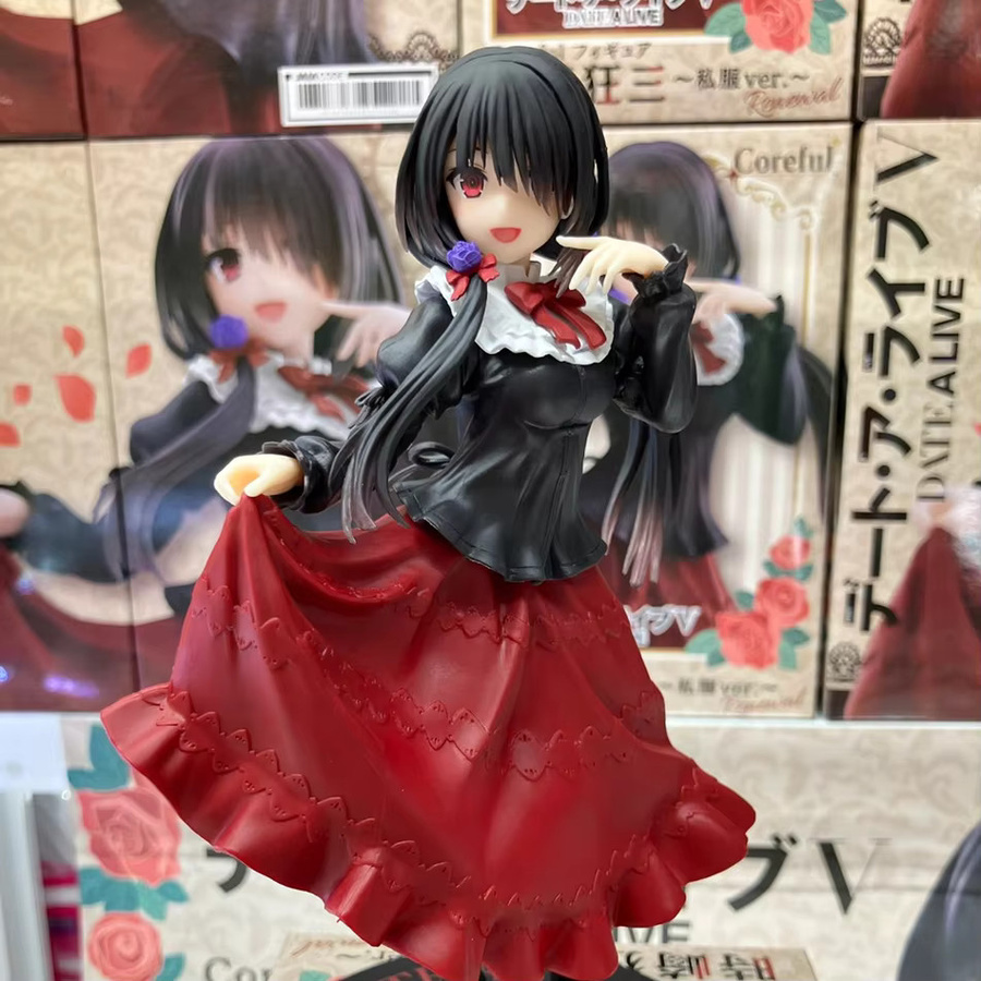 Bandai Date A Live Tokisaki Kurumi Anime Figur aus PVC in Schwarz, Höhe: 18 cm - Bild 4