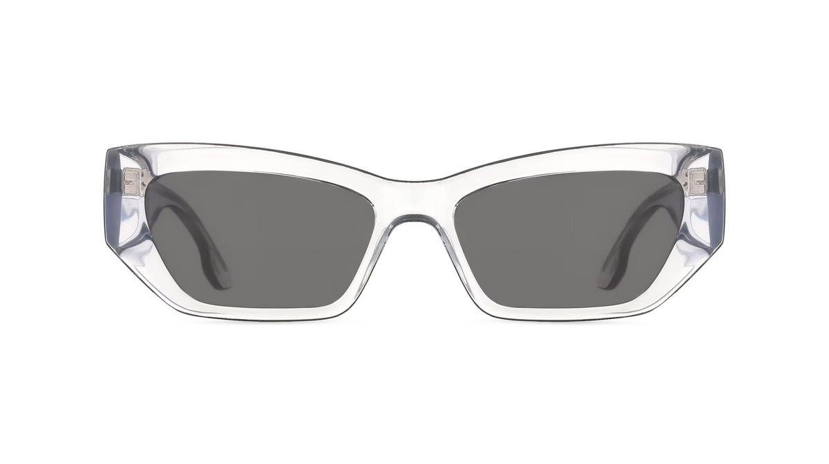 Karl Lagerfeld KL6160S Sonnenbrille, Vollrand, Quadratisch, Kunststoff, Transparent - Bild 1