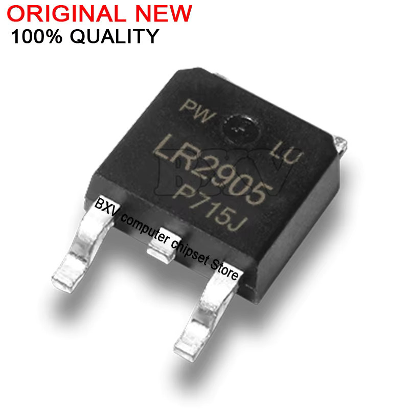 10 Stück MOSFET Transistoren Set in Schwarz, verschiedene Modelle wie IRLR2905, IRLR024N, LR8726, IRLR3110, IRLR7833, LR7843, IRLR8113, IRLR8726 im TO-252 Gehäuse - Bild 1