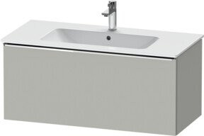 Duravit Waschtischunterschrank D-Neo wandhängend, Farbe Grau, B: 101 cm, T: 46,2 cm, H: 44 cm - Bild 1