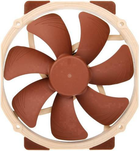 Noctua NF-A15 PWM Gehäuselüfter Beige Braun B/H/T: 140 x 150 x 25 mm - Bild 2