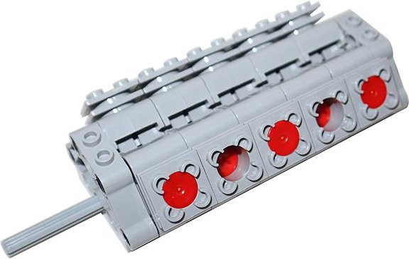 Yiran toy Technische Komponenten Bausteine Ziegel Motor, ab 14 Jahren - Bild 1