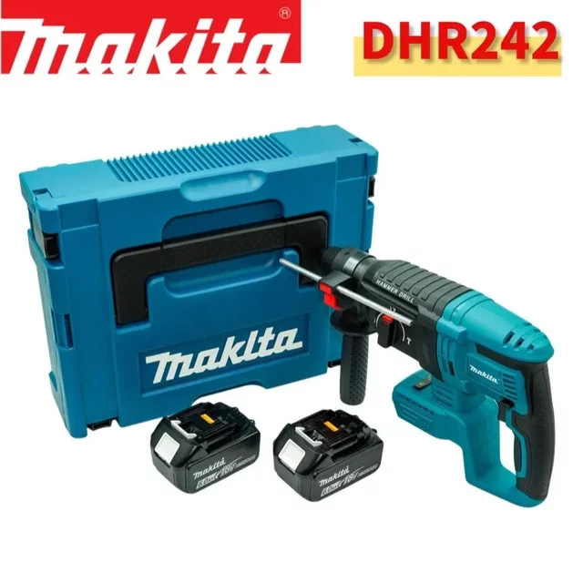 Makita DHR242 18V Akku-Bohrhammer mit 3-Modus und 4700 IPM für Beton - Bild 1