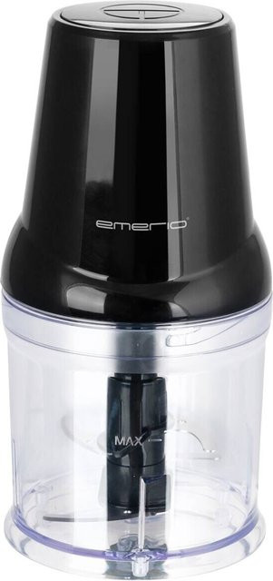 Emerio Multi-Zerkleinerer MC-126196.5 in Schwarz aus Kunststoff und Edelstahl, B/T/H: 11 x 11 x 21,6 cm - Bild 1