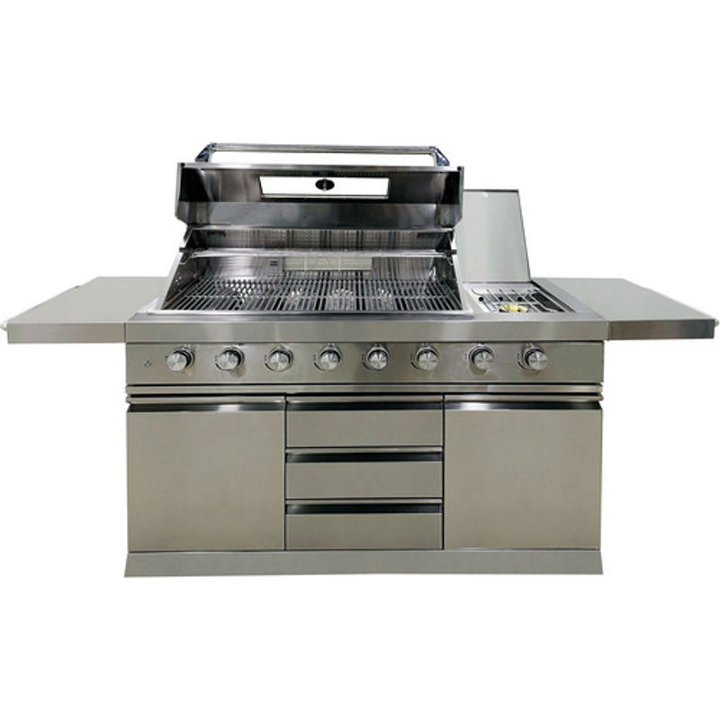 BUSCHBECK Outdoorküche Bristol mit 6 + 2 Brenner und 31,2 kW Leistung - Bild 6