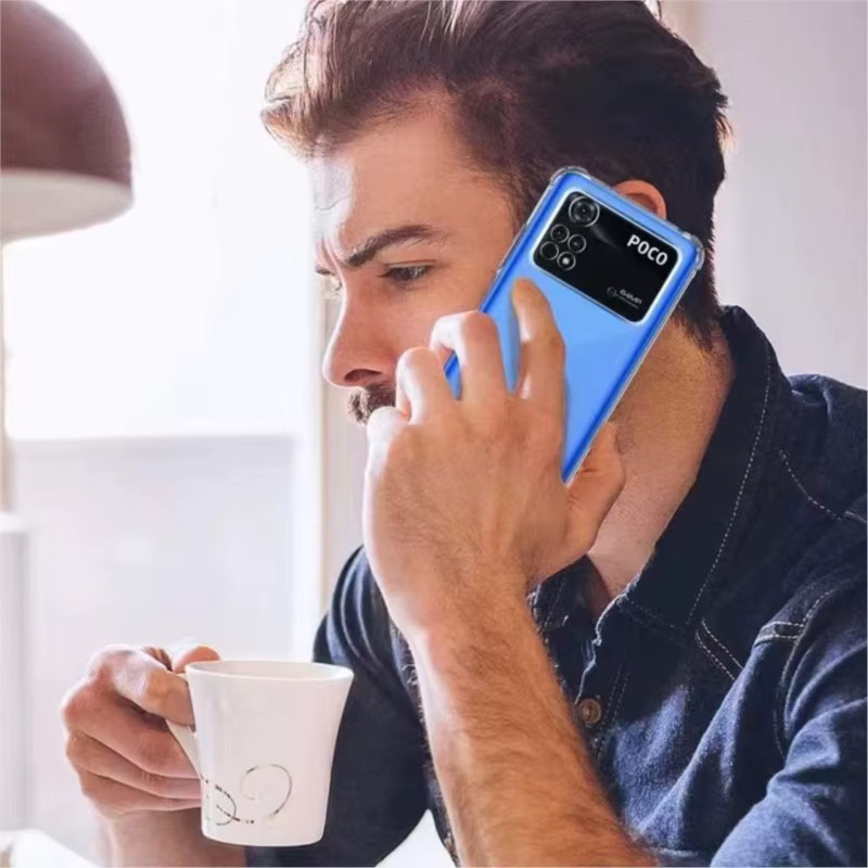 Stoßfeste transparente Air-Bag Schutzhülle für Xiaomi Poco M4 M5 M6 X3 X4 X5 X6 X7 F3 F4 GT F5 Pro 5G C50 C51 C61 C55 C65 C75 NFC - Bild 6