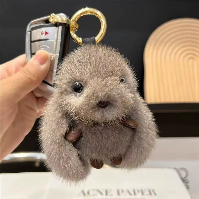 ZAKOL Schlüsselanhänger Plüsch-Kaninchen, Unisex - Bild 3