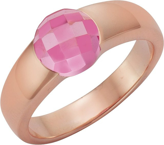 Jamelli Ring 925 Silber, Roségold, Quarz, Damen - Bild 1