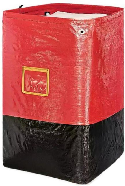Pinxuan Logistik Transfertasche mit großer Kapazität und Zugseil in Schwarz/Rot - Bild 1