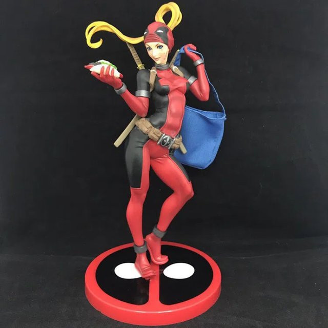 Bandai Marvel Deadpool Weibliche Version 3X-Men Actionfiguren, 3-teiliges Set - Bild 1