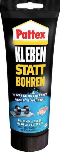 Pattex Klebe- und Dichtmasse Silikon in Weiß, wasserdicht, 340 g - Bild 1
