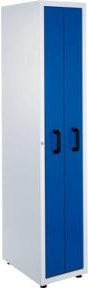 Kappes Auszugschrank RasterPlan mit 2 Auszügen und Lochplatte, abschließbar und wandmontierbar, RAL 7035/5010 - Bild 1