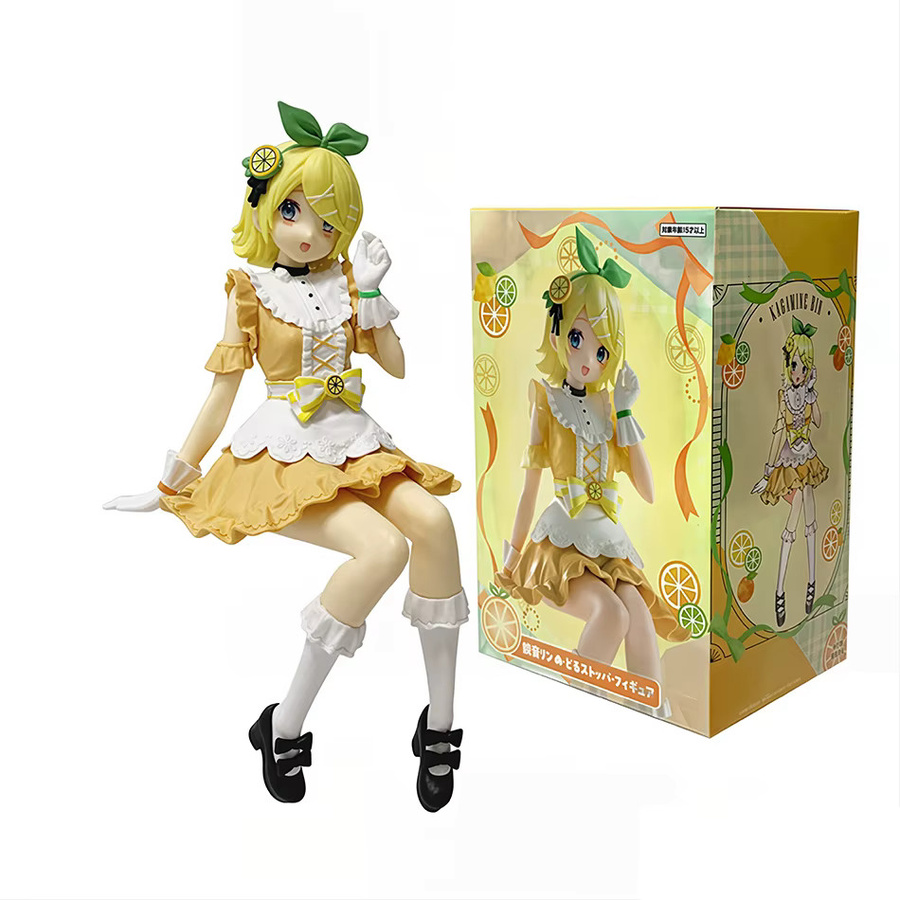 Bandai Kuromi Anime Kagamine Rin & Kuromi Hatsune Miku Actionfigur, Kunststoff - Bild 1