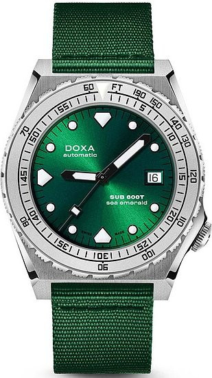 Doxa Armbanduhr SUB600T Sea Emerald, Automatik, Edelstahl, 40 mm, Grün - Bild 1