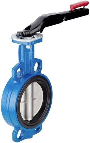 Bürkert 2671 Absperrklappe aus Metall in Blau mit maximal 10 bar Druckfestigkeit - Bild 1