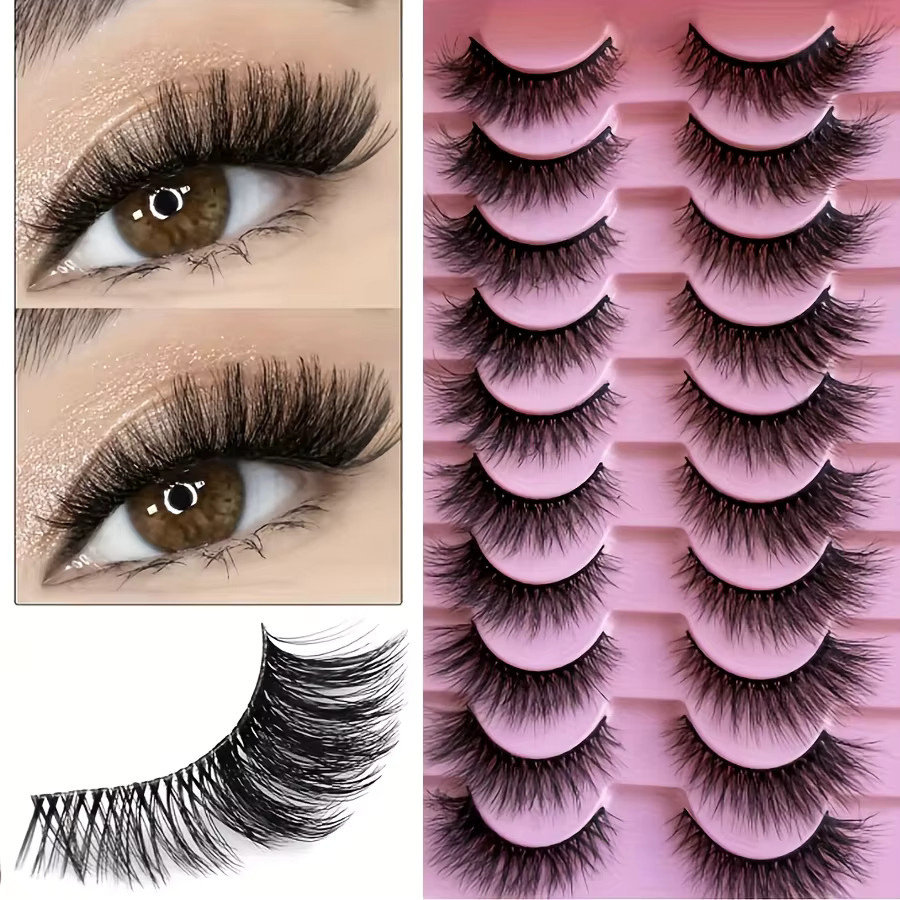 JUJU Dream Katzenaugen-Wimpern, 10 Paar, Black, Unisex - Bild 2