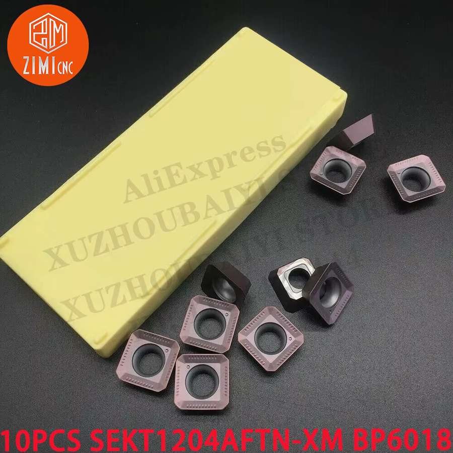10 Stück CKCNC SEKT1204AFTN Hartmetalleinsätze für CNC-Drehmaschinen und mechanische Schneidwerkzeuge - Bild 2