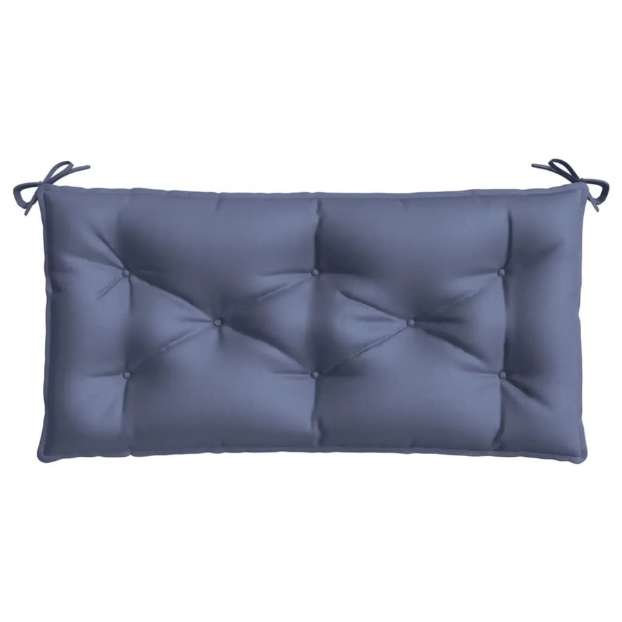 vidaXL Gartenbank-Auflage aus Oxford-Gewebe in Marineblau, B/T/H: 100 x 50 x 7 cm - Bild 2