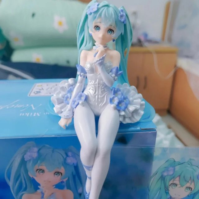 Bandai Hatsune Miku Neko T-Shirt Version, Anime Actionfigur, 11cm - Bild 1