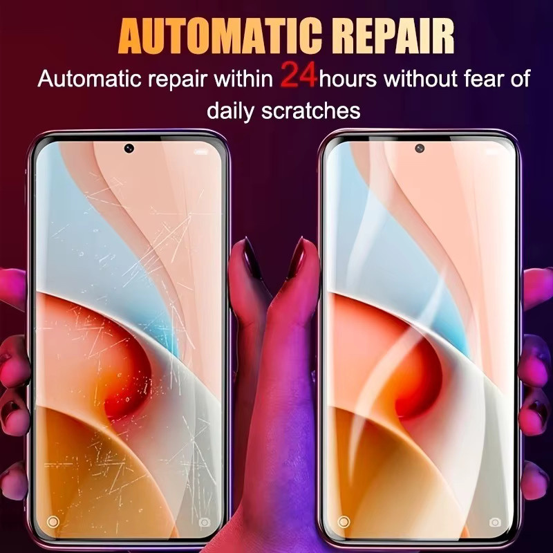 4 Stück Full Cover Hydrogel Displayschutzfolien für Xiaomi Redmi Note 14 13 Pro 5G 4G Note 12 11 11S 10 9 8 Pro in Transparent - Bild 4