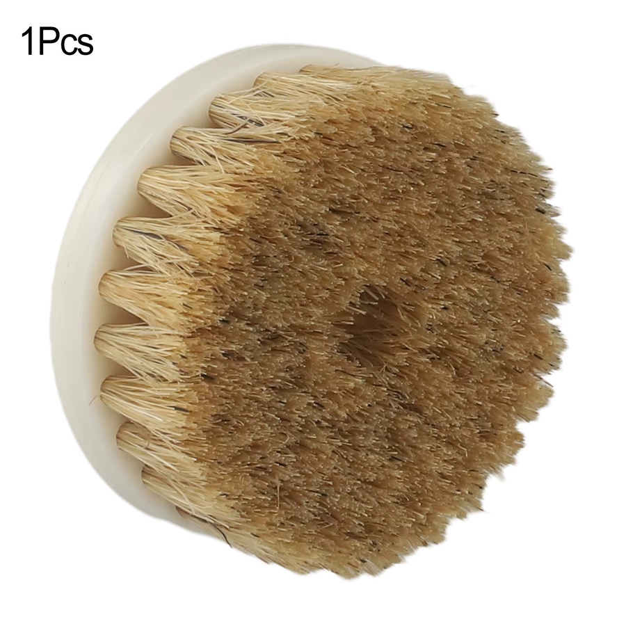 Vibratite Power Disc Polierbürste mit Borsten und Wolle für Leder, Kunststoff, Holz und Autoinnenräume, Durchmesser: 60 mm, Farbe: Braun - Bild 2