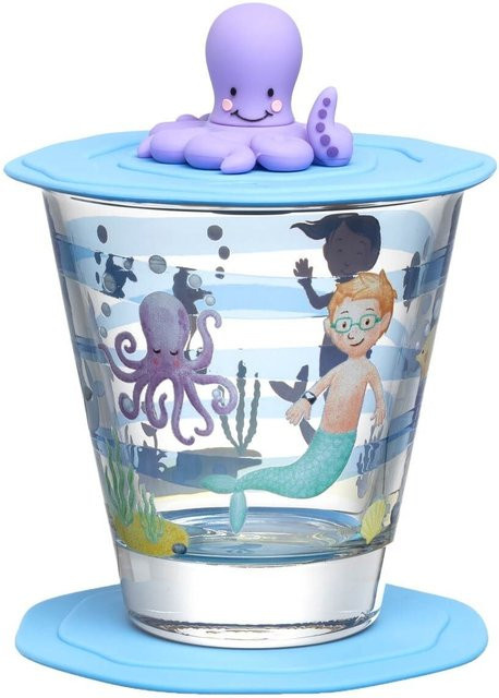 Leonardo Kinderbecher Bambini Avventura Wasserglas, Mehrfarbig, 215 ml - Bild 1
