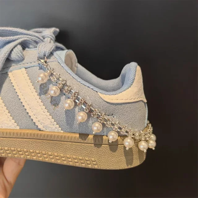 SMATLELF Schuhe Dekoration, Perle, Strass, Schmetterling, Stern, Bogen, Kinder - Bild 1