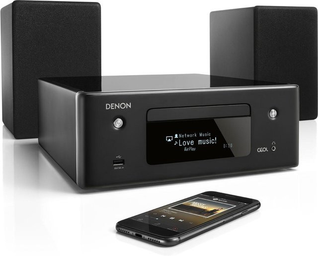 Denon Ceol N10 Kompaktanlage in Schwarz - Bild 1