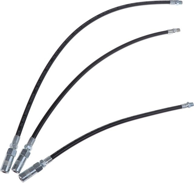 HELTC Hochleistungs-Hochdruck-Fettpresse mit langer Verlängerung und flexiblem Fettschlauch für Auto und Hydraulikwerkzeuge - Bild 1