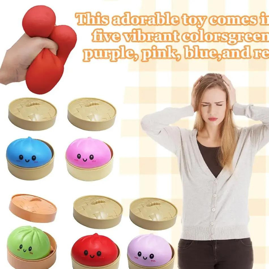 Yiran toy 1 Riesenknödel-Squishies Knetbälle zur Dekompression - Bild 3
