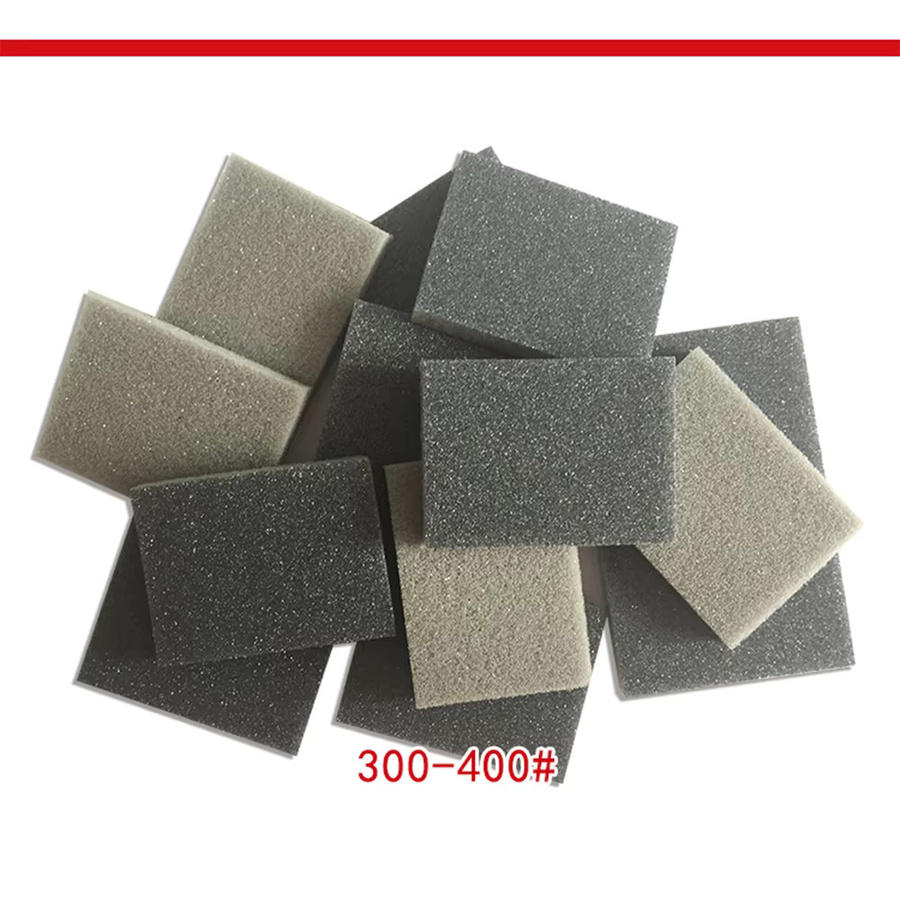 Vibratite Schleifschwamm-Set mit 300 Stück sortierten Körnungen, Mehrfarbig, B/T/H: 4,0 x 3,0 x 1,0 cm - Bild 5