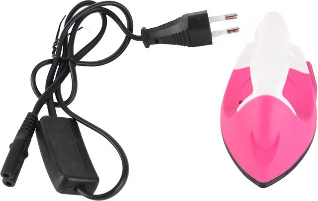 TOMTOP JMS Mini Bastelbügeleisen in Pink, tragbares und faltbares Heißpresse-Modell für DIY-Projekte - Bild 1